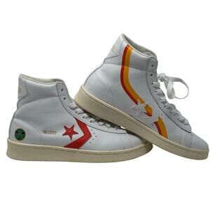 Converse Pro Leather High Roswell Rayguns White Men 5.5 Women 7